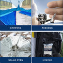 SellerTAG Emergency Foil Mylar Thermal Blanket, 52" x 84", Designed for NASA, Useful for Homeless care, Charity, Survival ,First Aid, Camping Gear, Hiking ( Silver, individually wrapped)