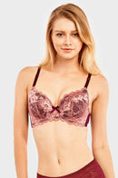 6 PACK SOFRA LADIES FULL CUP LACE BRA