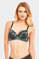 6 PACK SOFRA LADIES FULL CUP LACE BRA