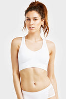 6 PACK SOFRA LADIES SEAMLESS SPORTS BRA