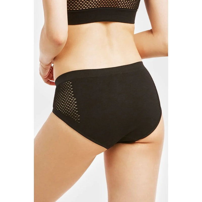 PACK OF 6 Mamia Women's Seamless Hipster Style One Size Fits Most
