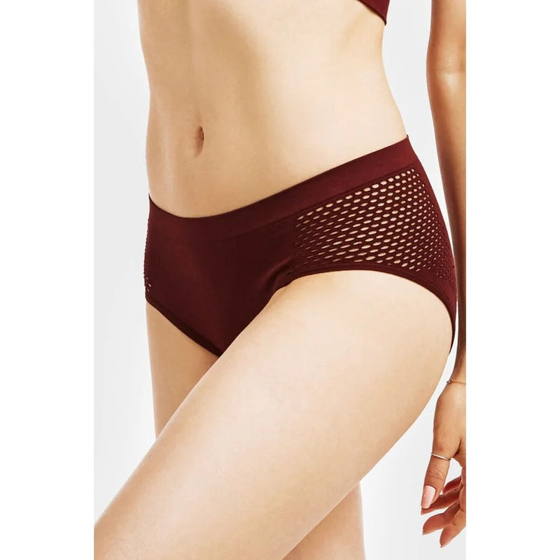 PACK OF 6 Mamia Women's Seamless Hipster Style One Size Fits Most